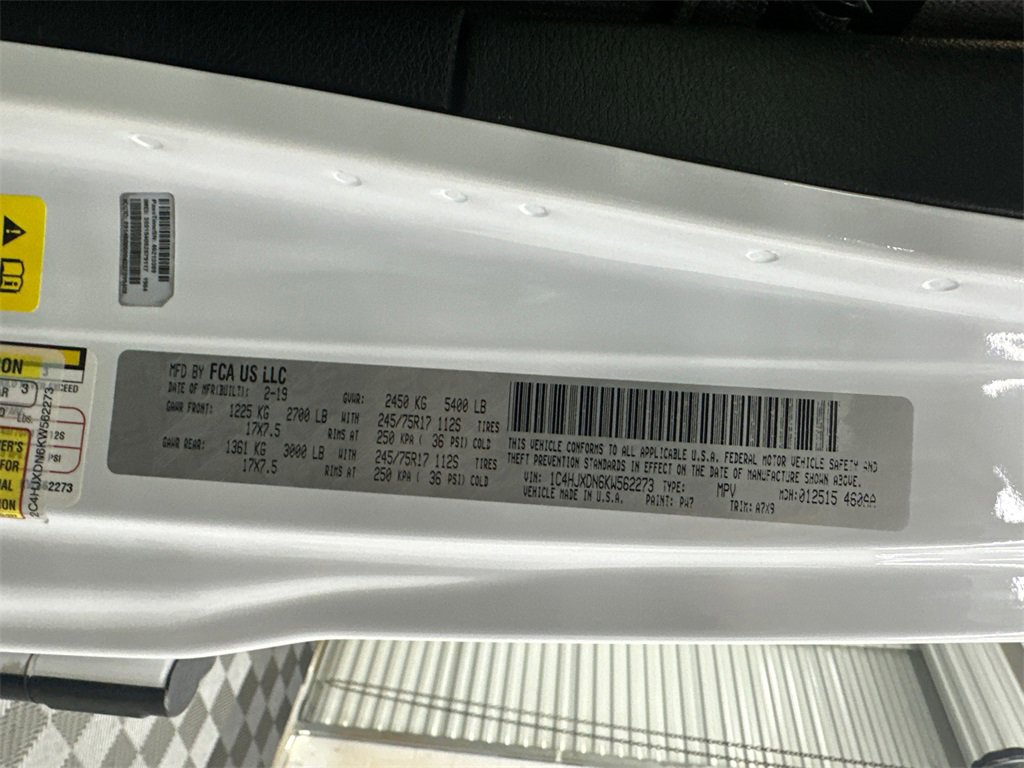 Used 2019 Jeep Wrangler Unlimited Sport S image 32