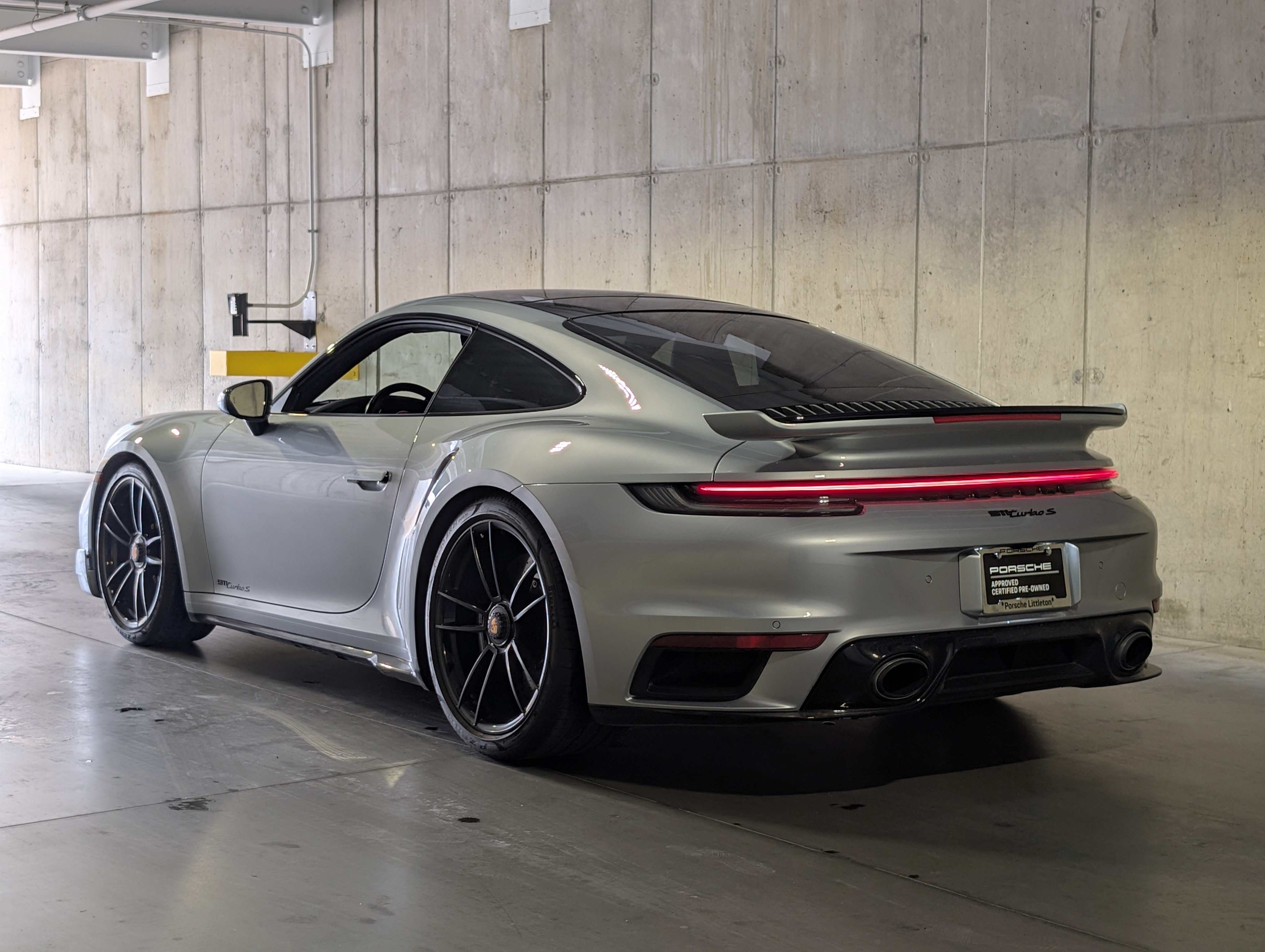 Certified 2021 Porsche 911 Turbo S AWD/4WD image 3