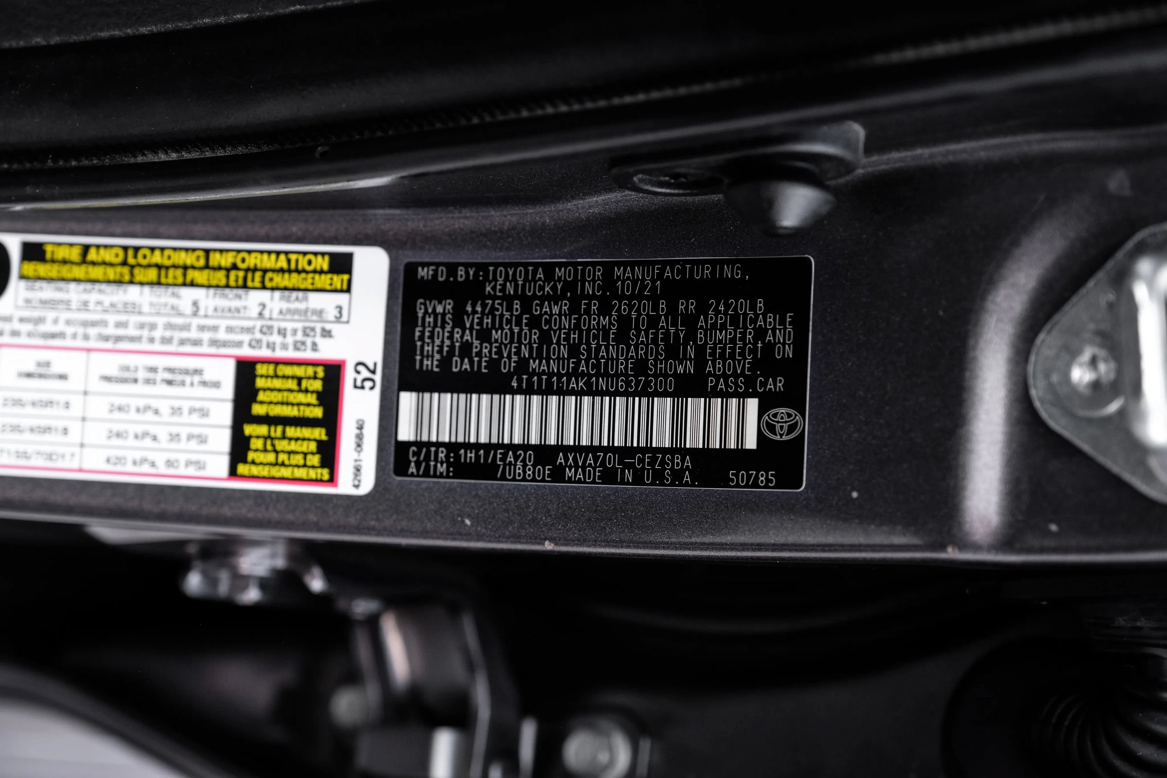 Used 2022 Toyota Camry SE w/ Convenience Package FWD image 66