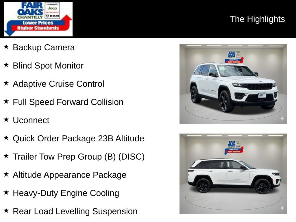 Used 2023 Jeep Grand Cherokee Altitude AWD/4WD image 2