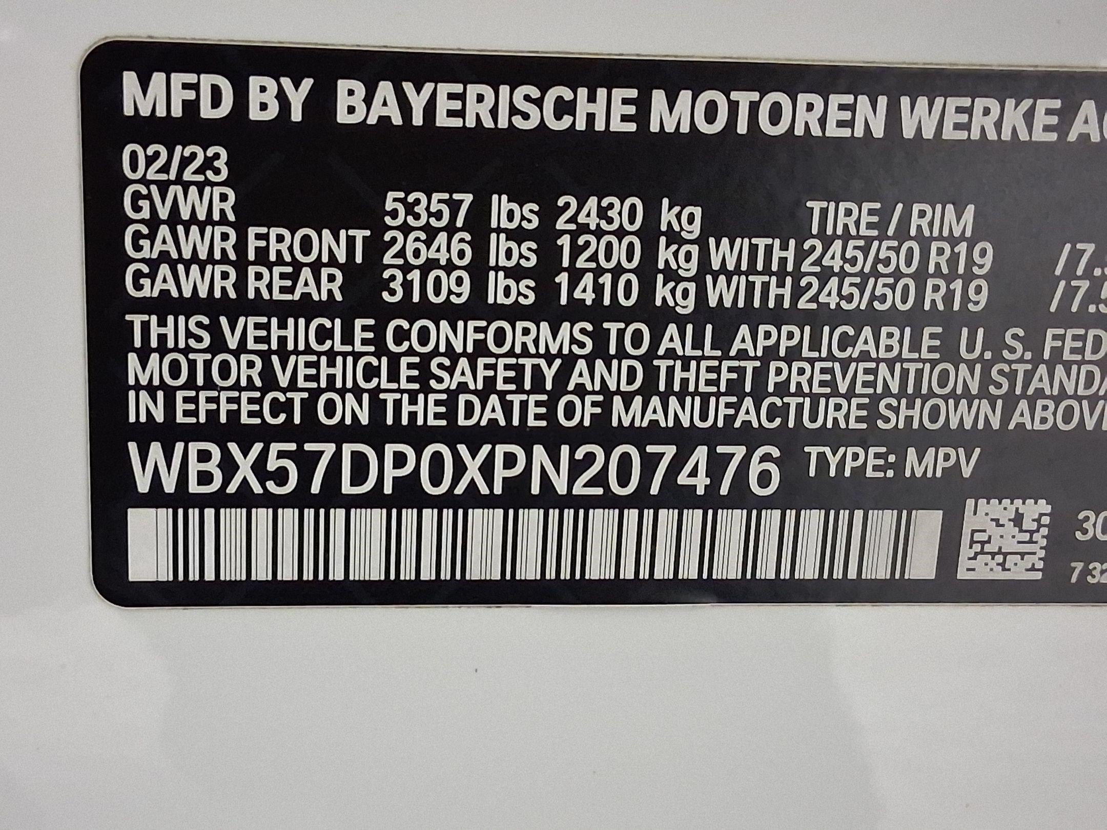 Used 2023 BMW X3 xDrive30i w/ Convenience Package w/ZPA AWD/4WD image 28