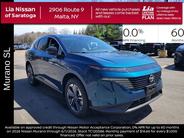 New 2026 Nissan Murano SL AWD/4WD 360° Tour