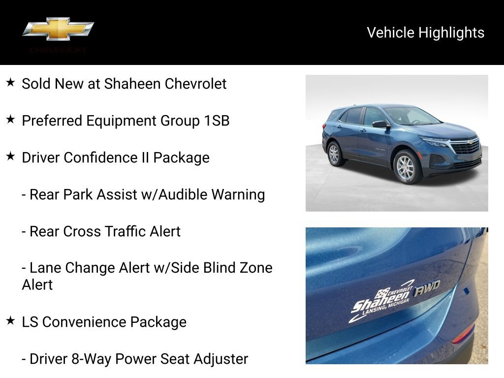 Used 2024 Chevrolet Equinox LS w/ LS Convenience Package AWD/4WD image 19