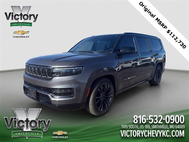 Used 2024 Jeep Grand Wagoneer L Series II w/ Quick Order Packagew 28T