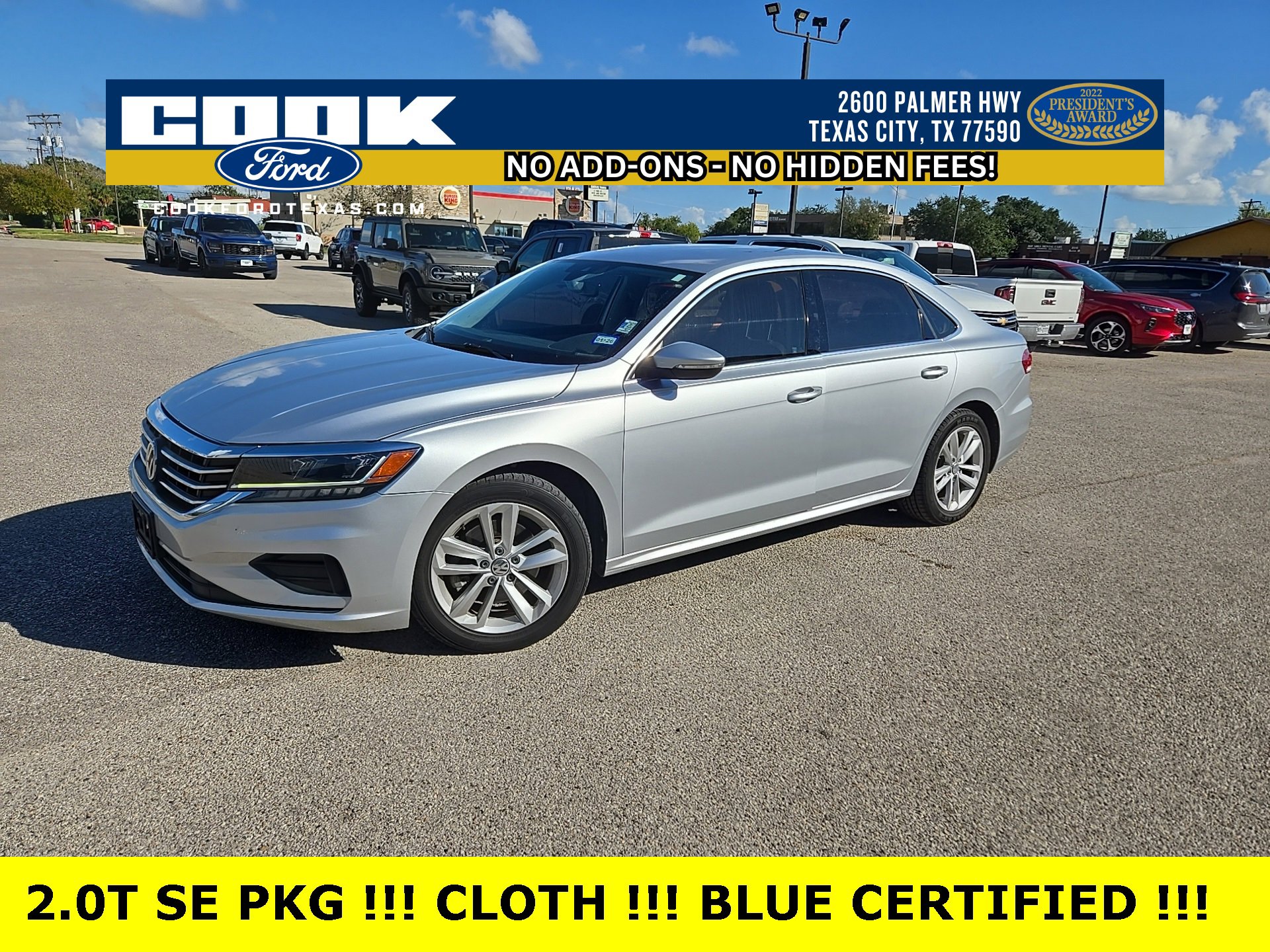 Used 2020 Volkswagen Passat 2.0T SE