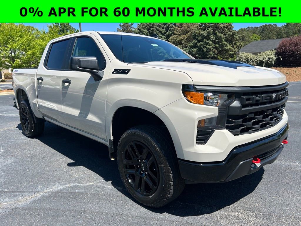 New 2026 Chevrolet Silverado 1500 Custom Trail Boss w/ LPO, Dark Essentials Package AWD/4WD image 1