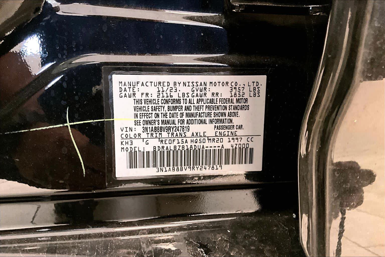 Used 2024 Nissan Sentra S FWD image 30
