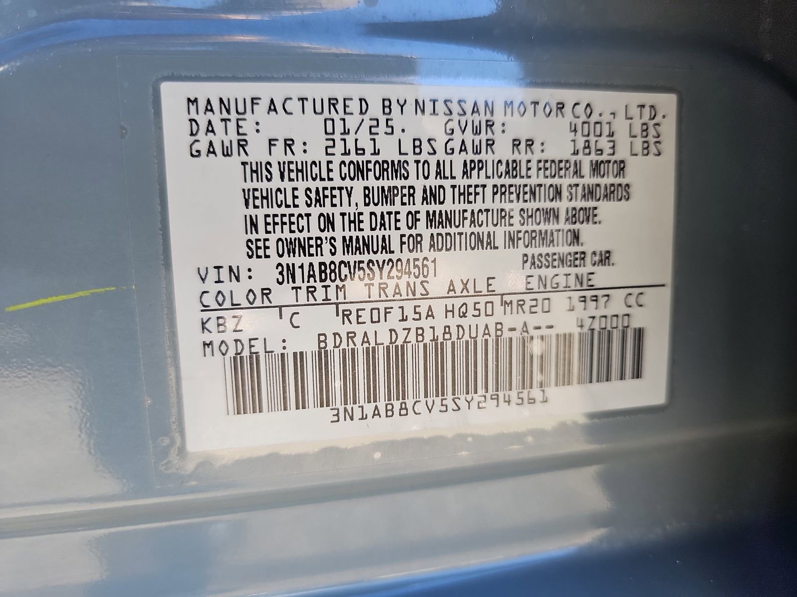 Used 2025 Nissan Sentra SV w/ SV Premium Package image 41