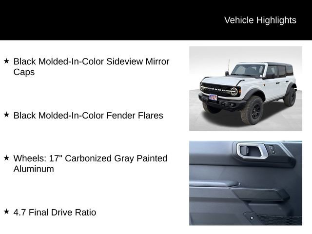 New 2025 Ford Bronco Badlands w/ Sasquatch Package image 14