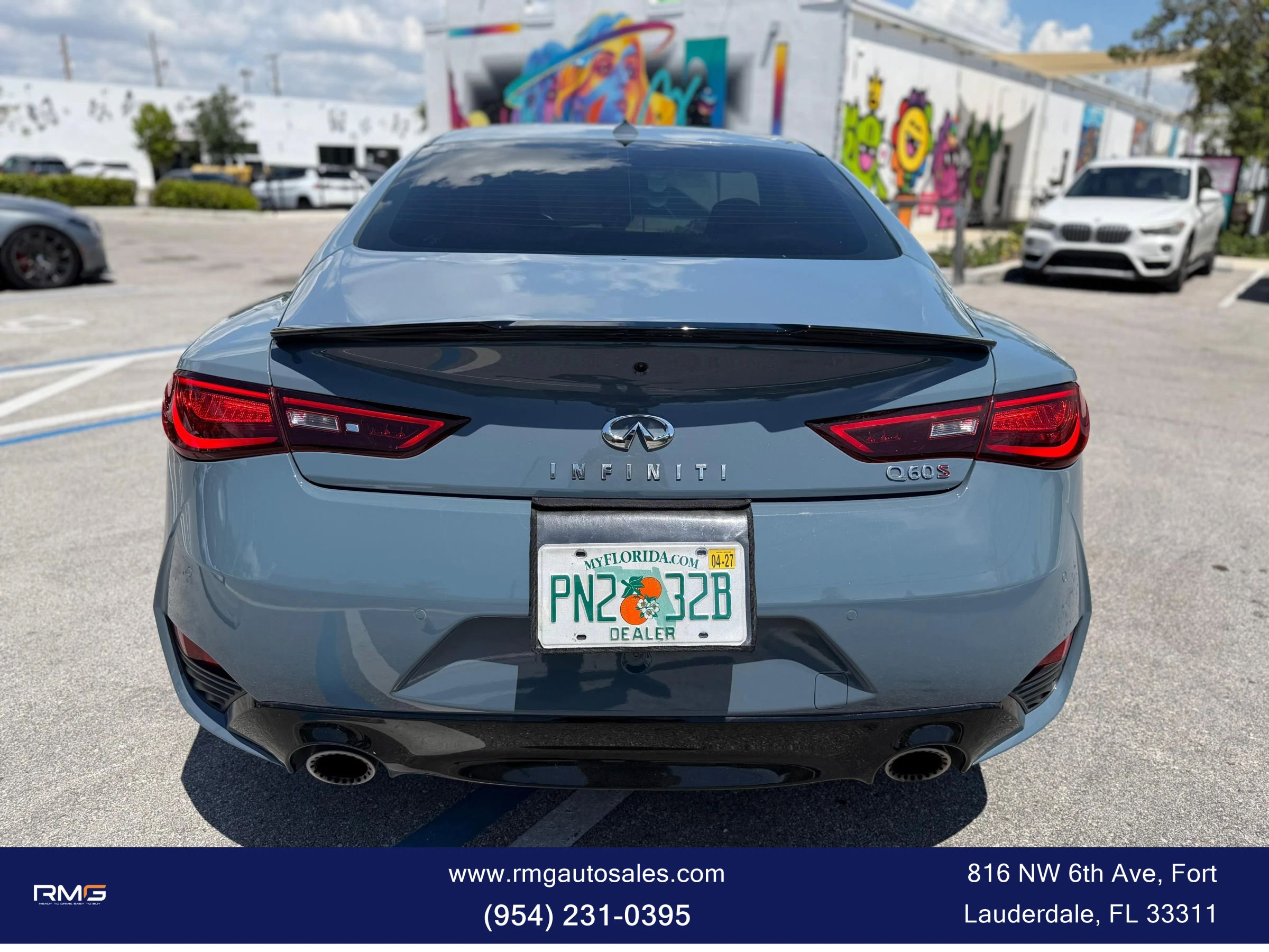 Used 2021 INFINITI Q60 Red Sport 400 w/ Cargo Package RWD image 5