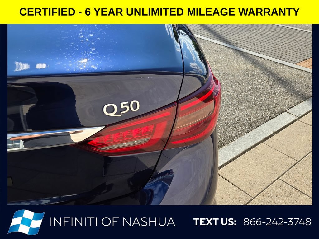 Certified 2023 INFINITI Q50 Luxe w/ Cargo Package AWD/4WD image 12