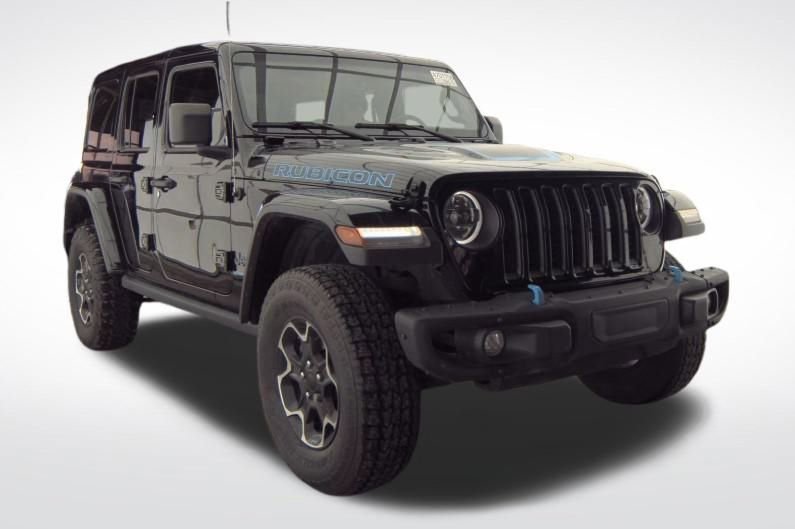 Used 2023 Jeep Wrangler Unlimited Rubicon 4xe w/ Steel Bumper Group image 4