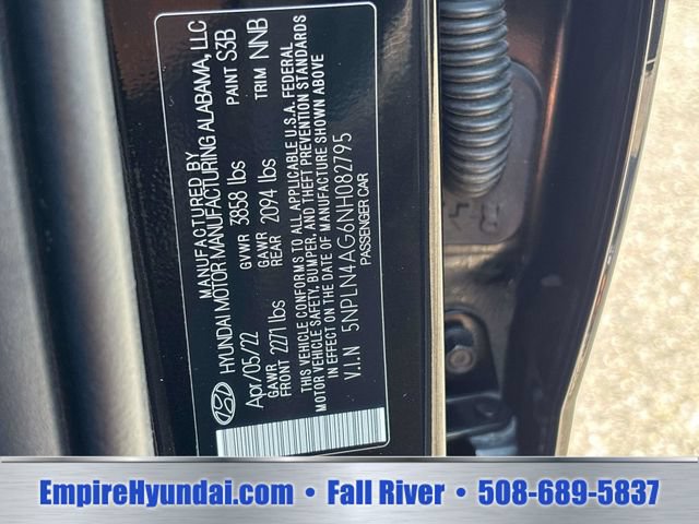 Used 2022 Hyundai Elantra SEL w/ Convenience + Premium Package FWD image 32