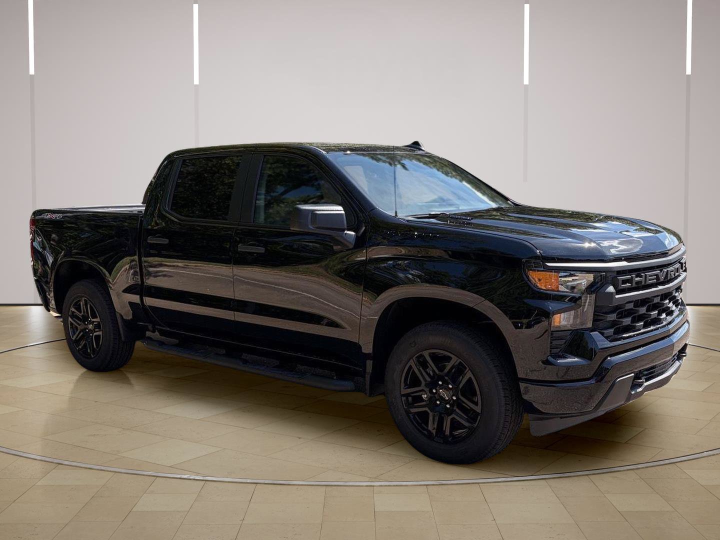 New 2026 Chevrolet Silverado 1500 Custom w/ LPO, Dark Essentials Package AWD/4WD image 8