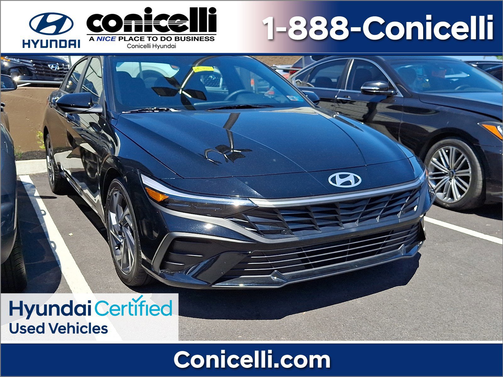 Certified 2025 Hyundai Elantra Sport FWD image 1