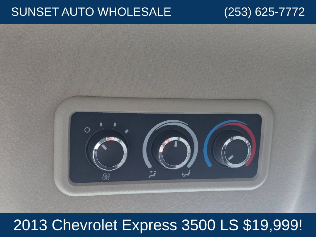Used 2013 Chevrolet Express 3500 LS w/ Power Package RWD image 33