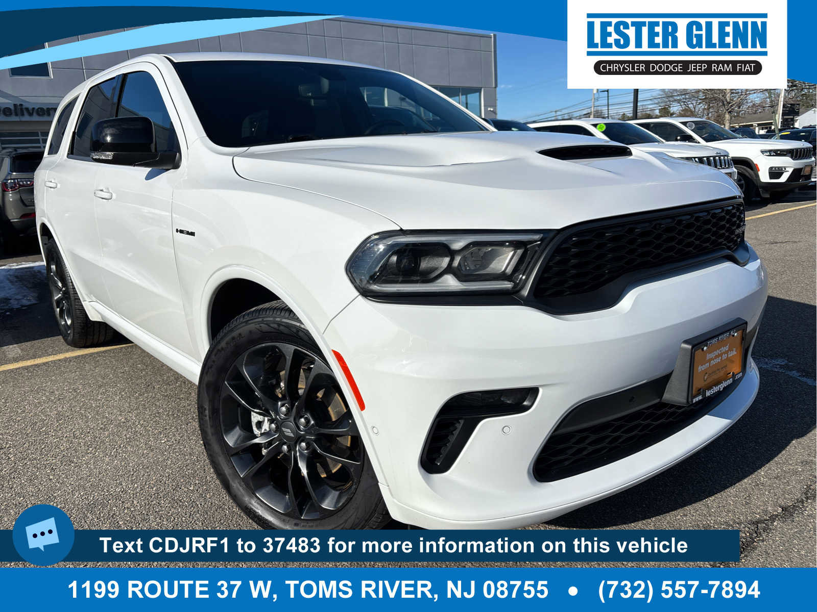 Certified 2022 Dodge Durango R/T w/ Blacktop Package