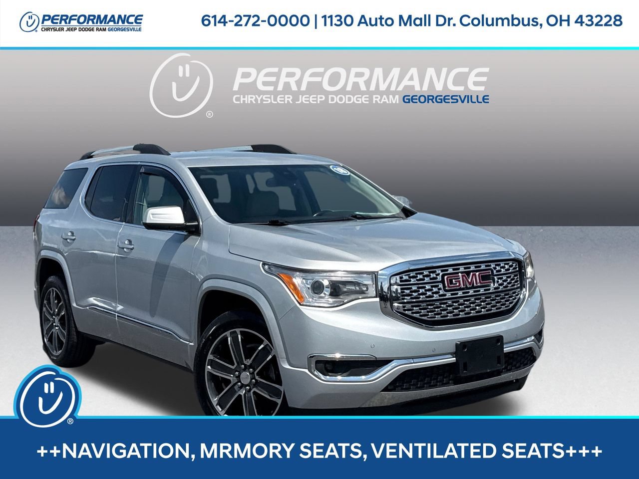 Used 2018 GMC Acadia Denali w/ LPO, Cargo Package FWD video 1