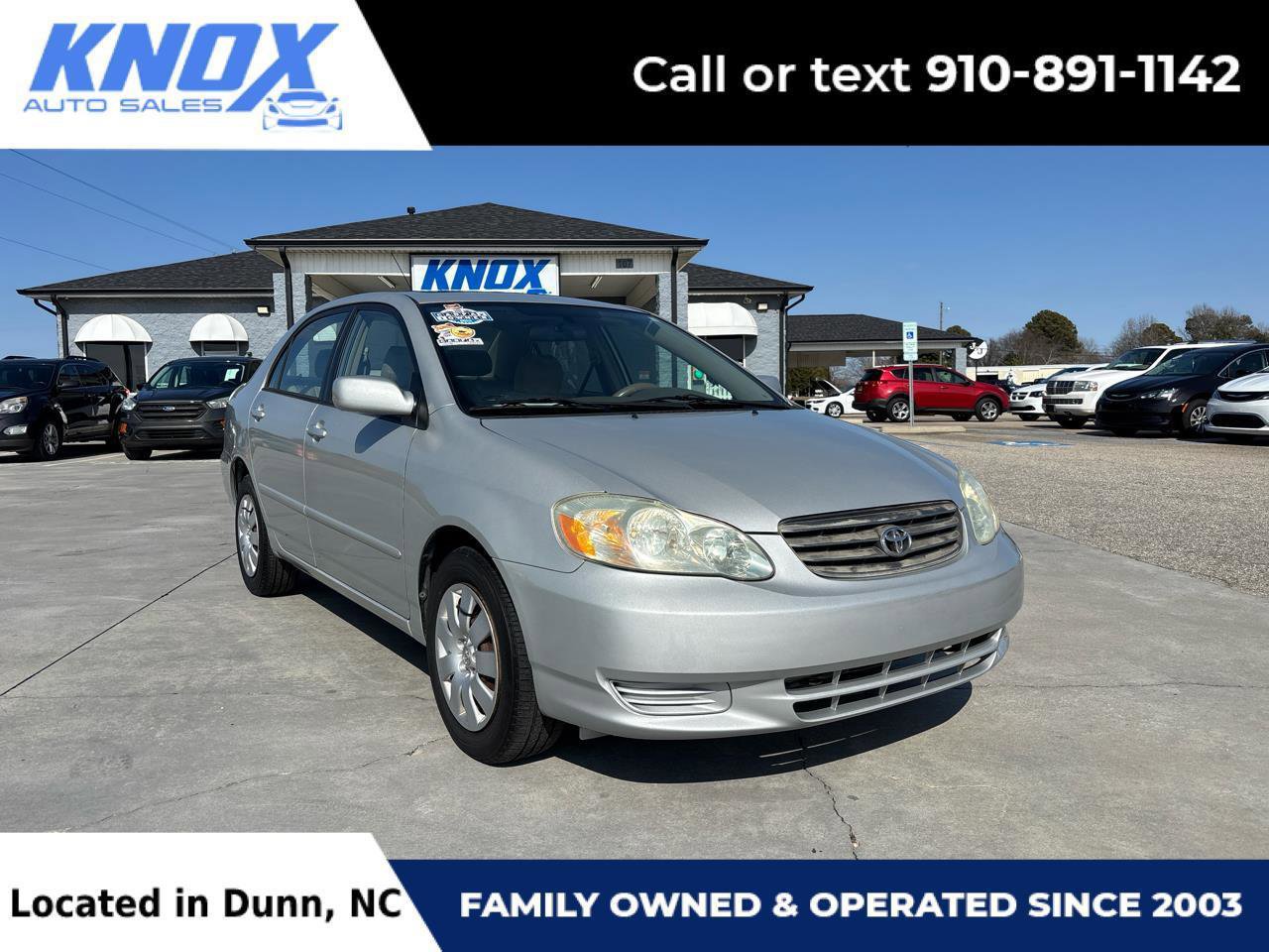 Used 2003 Toyota Corolla LE image 1