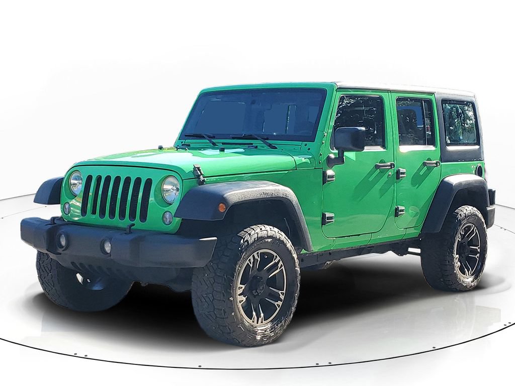 Used 2015 Jeep Wrangler Unlimited Sport w/ Connectivity Group AWD/4WD image 2