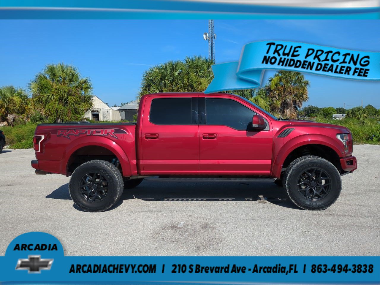 Used 2017 Ford F150 Raptor w/ Equipment Group 802A Luxury AWD/4WD image 3