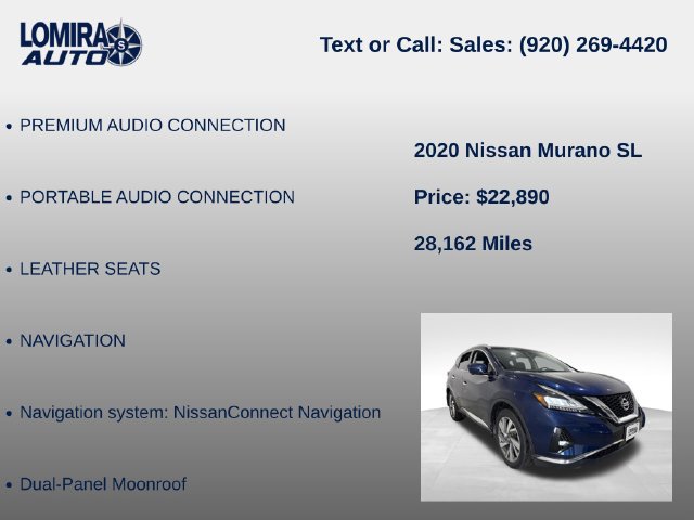 Used 2020 Nissan Murano SL AWD/4WD image 21