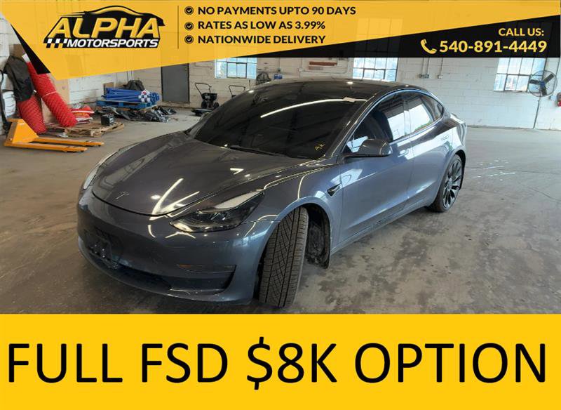 Used 2023 Tesla Model 3 Performance AWD/4WD image 1