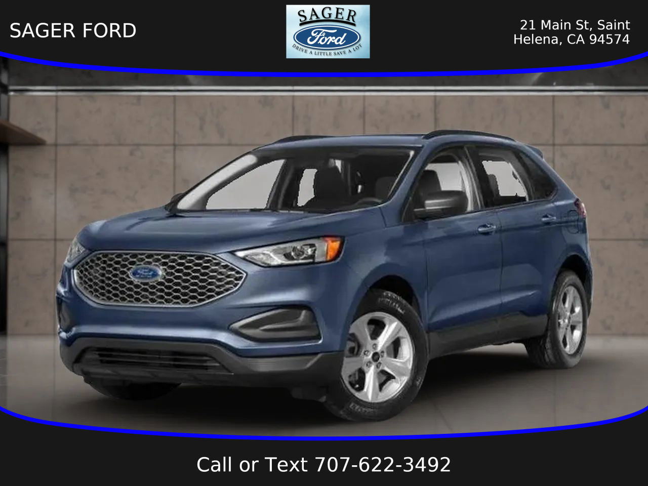 New 2024 Ford Edge SE w/ Black Appearance Package