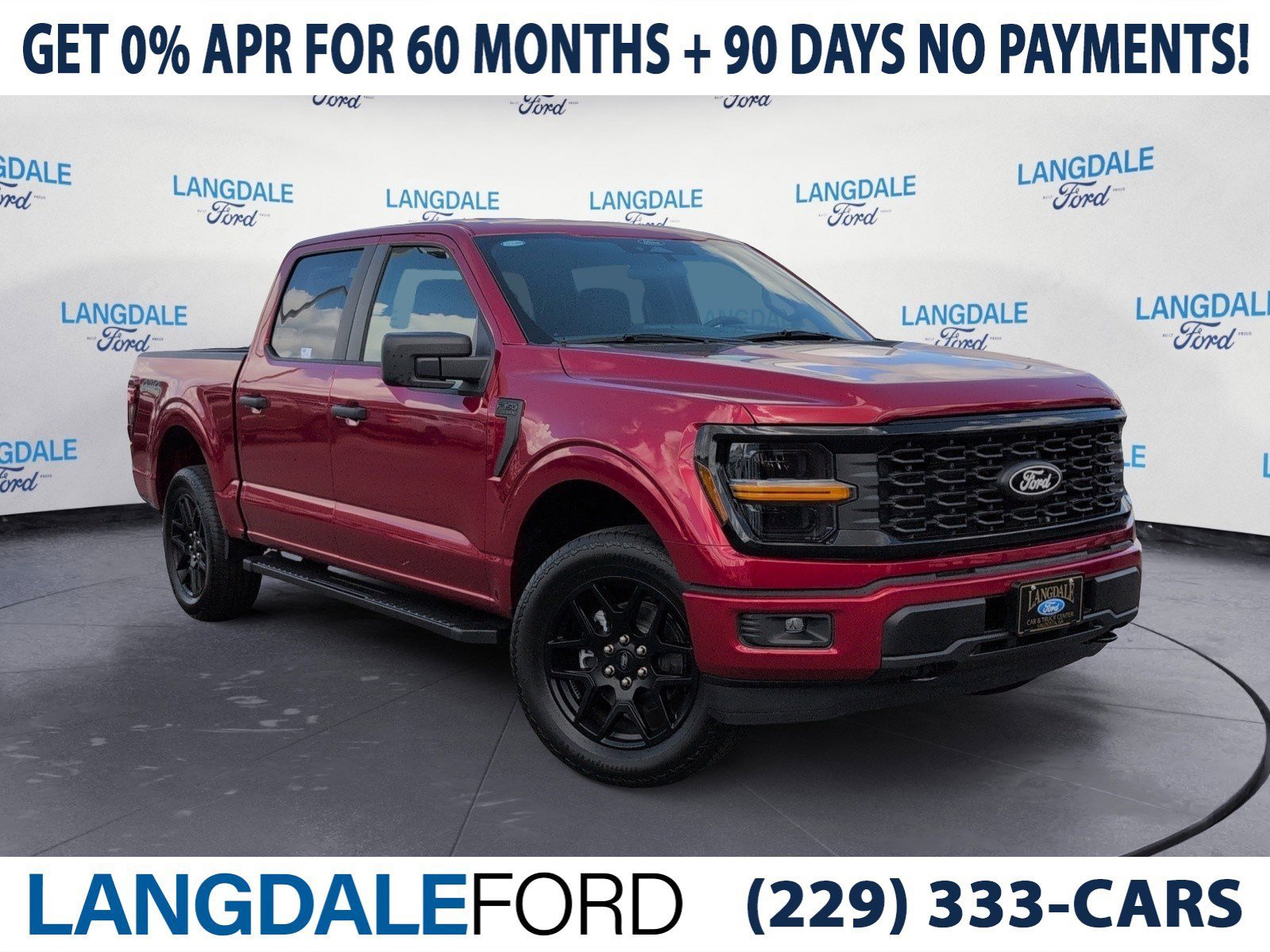 New 2025 Ford F150 STX w/ STX Black Appearance Package