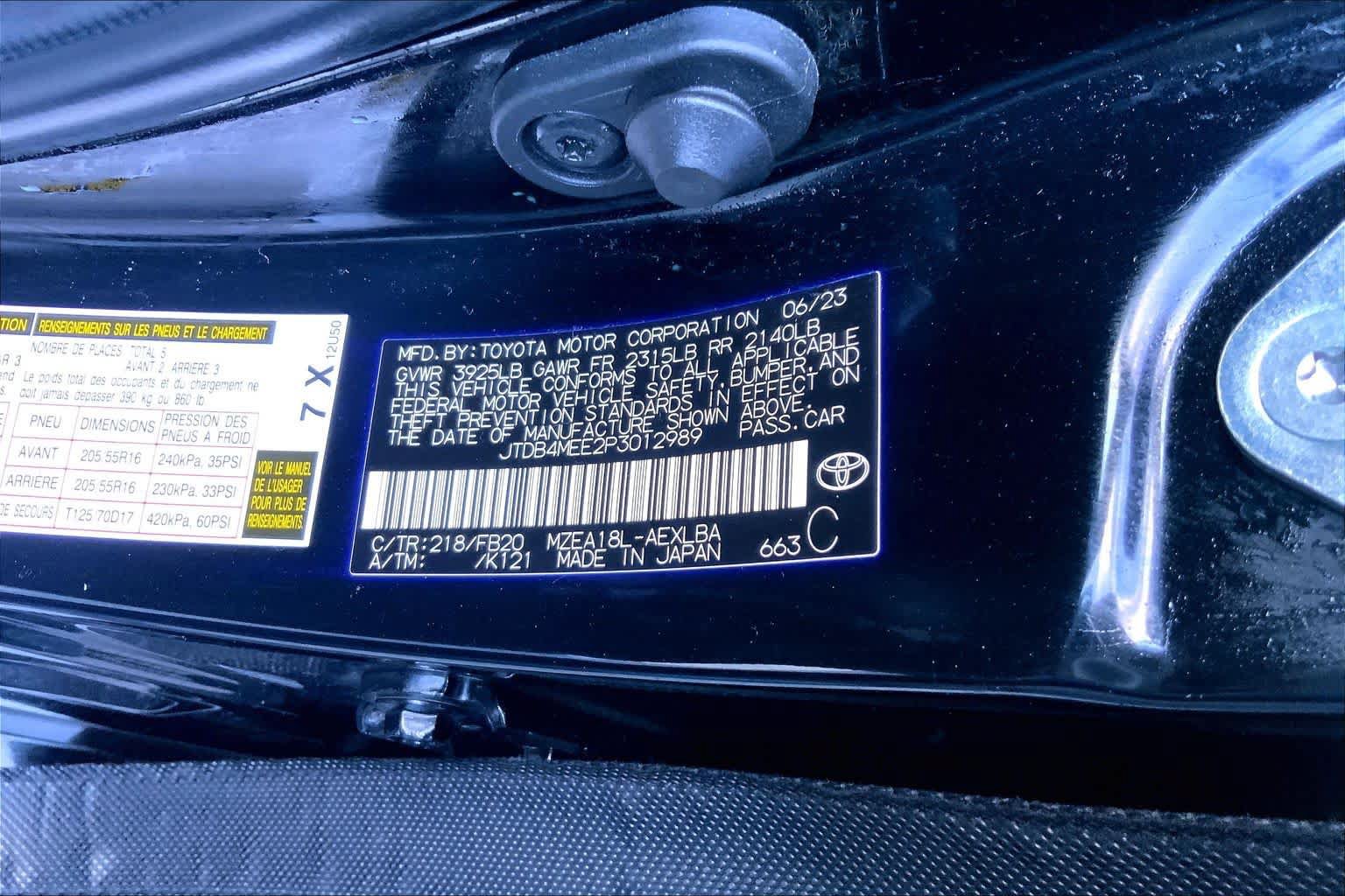 Certified 2023 Toyota Corolla LE FWD image 37