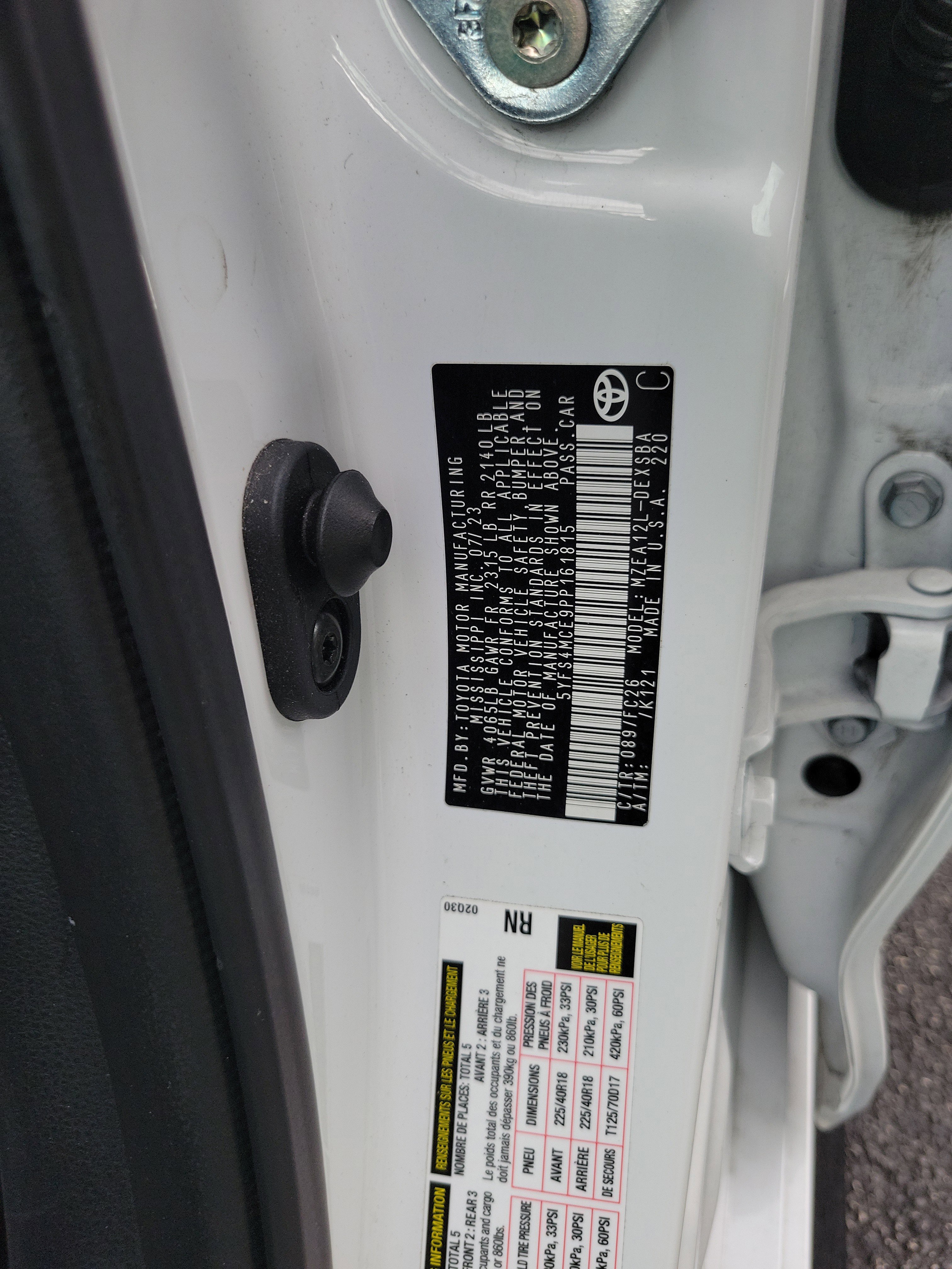 Used 2023 Toyota Corolla SE image 30