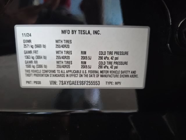 Used 2025 Tesla Model Y Long Range AWD/4WD image 32