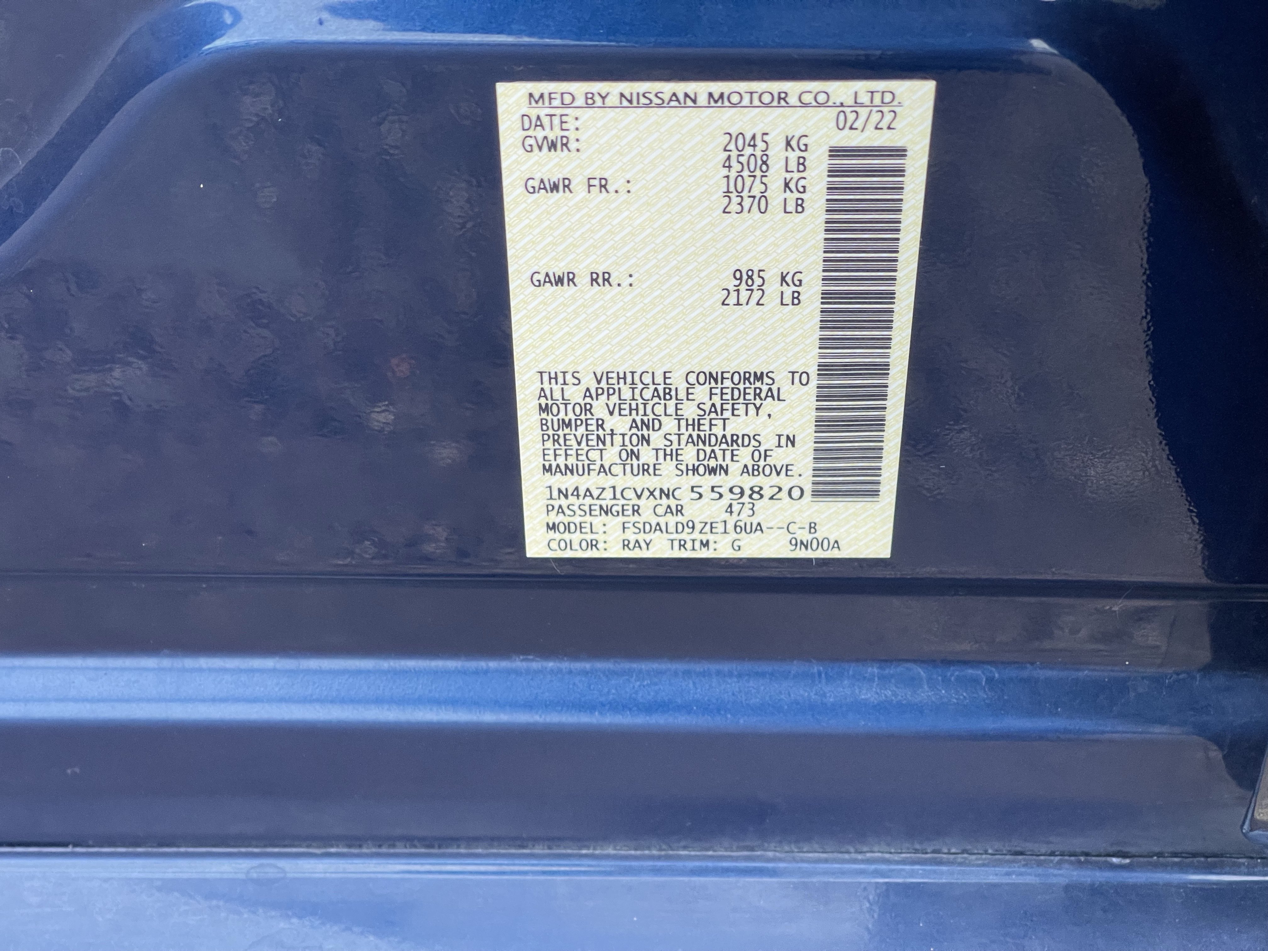 Used 2022 Nissan Leaf SV FWD image 30