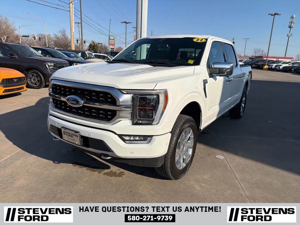 Used 2022 Ford F150 Platinum w/ Equipment Group 701A High AWD/4WD image 9