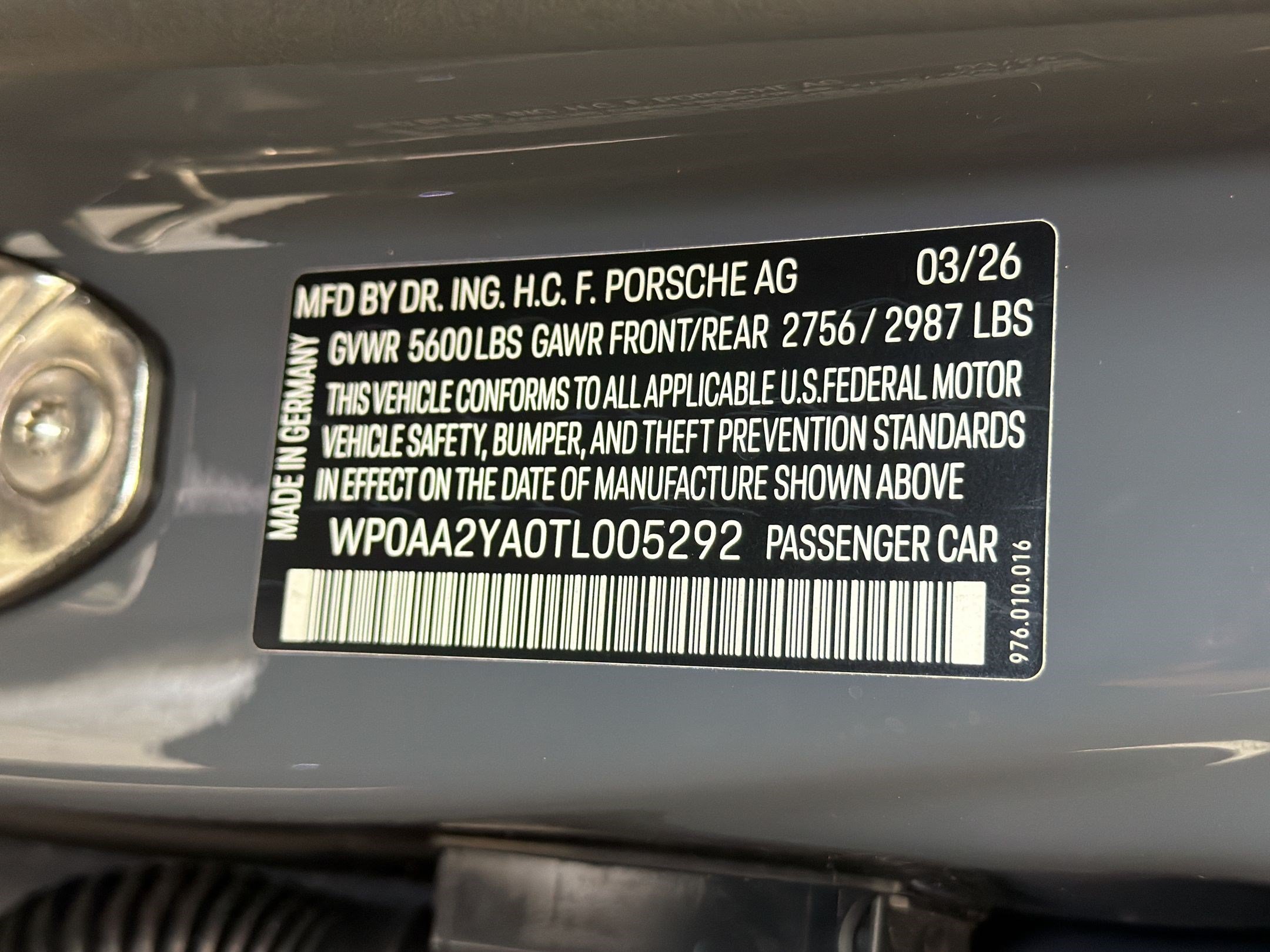 New 2026 Porsche Panamera 4 AWD/4WD image 26
