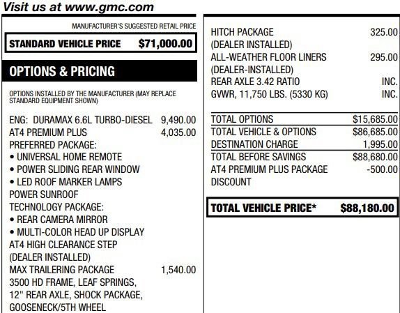 Certified 2025 GMC Sierra 2500 AT4 w/ AT4 Premium Plus Package AWD/4WD image 2