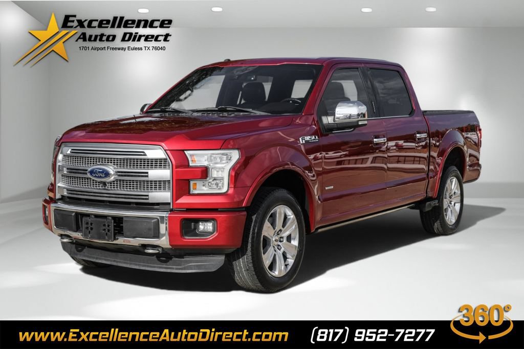 Used 2016 Ford F150 Platinum w/ Equipment Group 701A Luxury AWD/4WD image 1