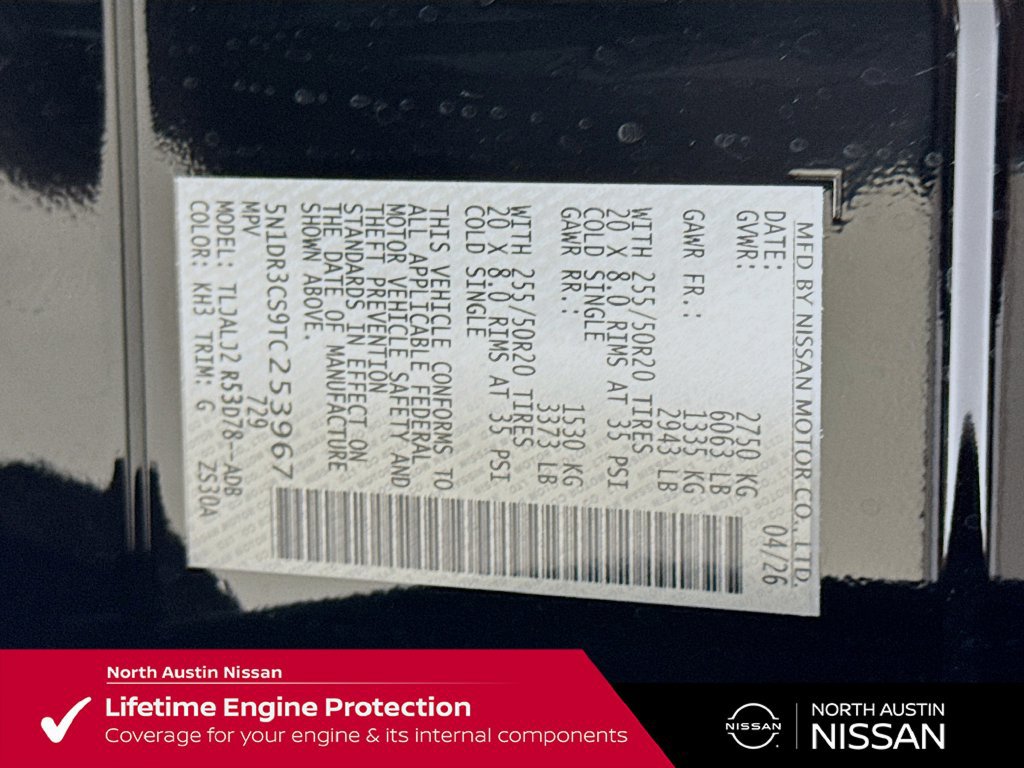 New 2026 Nissan Pathfinder SL w/ SL Premium Package (P04) FWD image 43