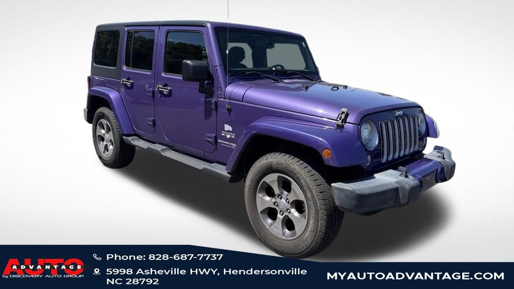 Used 2018 Jeep Wrangler Unlimited Sahara AWD/4WD image 2