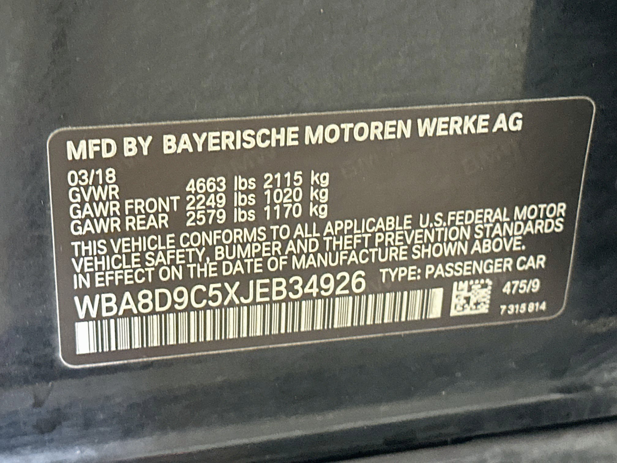 Used 2018 BMW 330i xDrive Sedan w/ Convenience Package AWD/4WD image 12