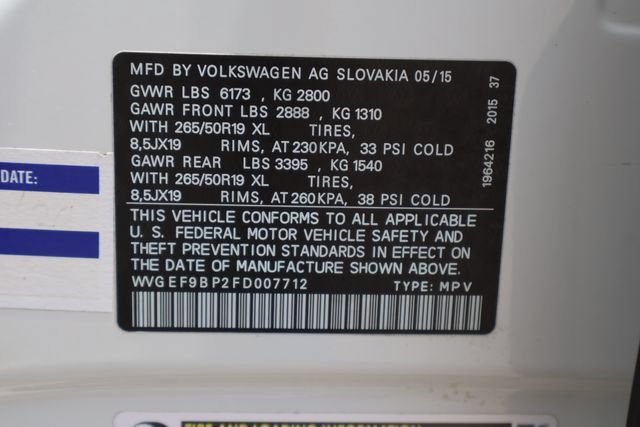 Used 2015 Volkswagen Touareg VR6 AWD/4WD image 28