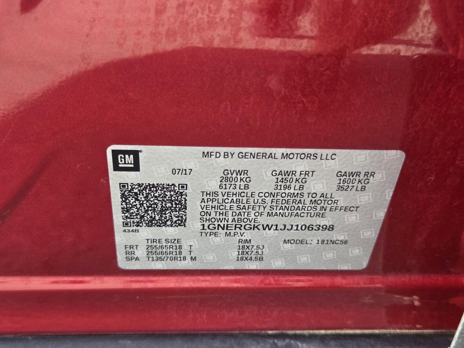 Used 2018 Chevrolet Traverse LT FWD image 21