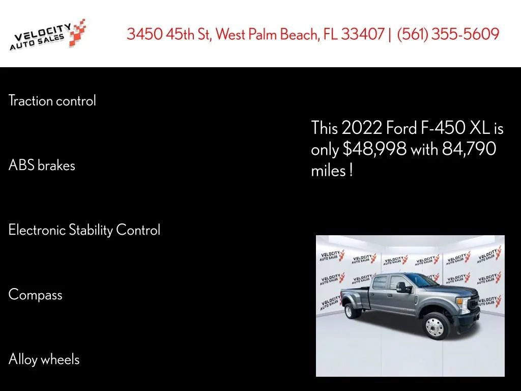 Used 2022 Ford F450 XL w/ Power Equipment Group AWD/4WD image 26