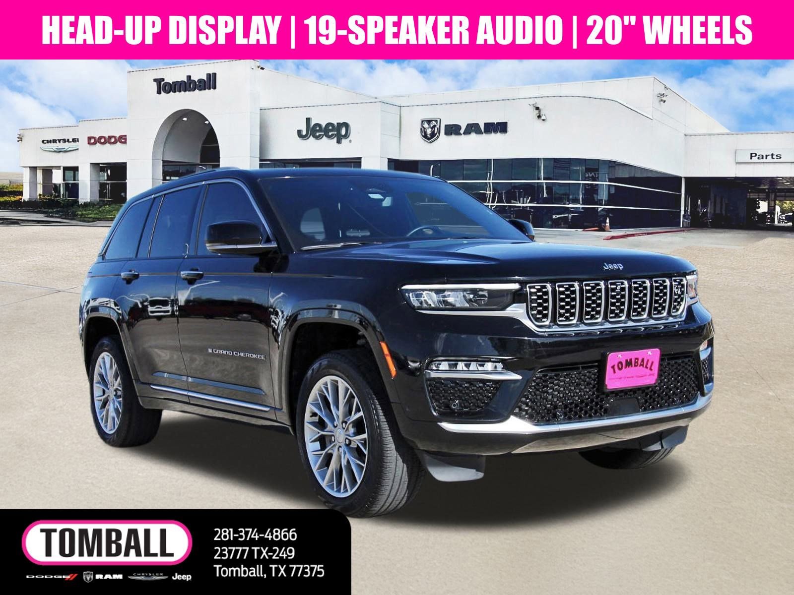 Used 2023 Jeep Grand Cherokee Summit w/ Adv Protech Group IV