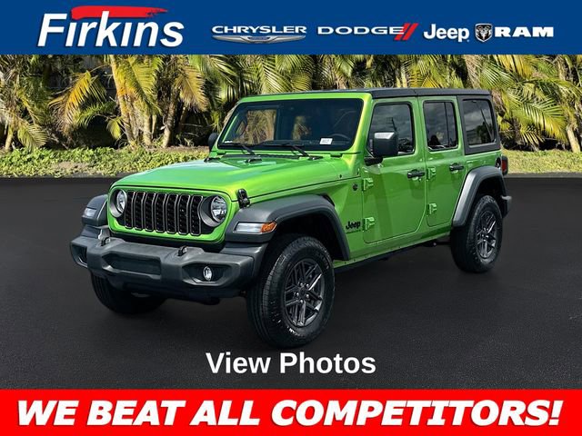 New 2025 Jeep Wrangler Sport S