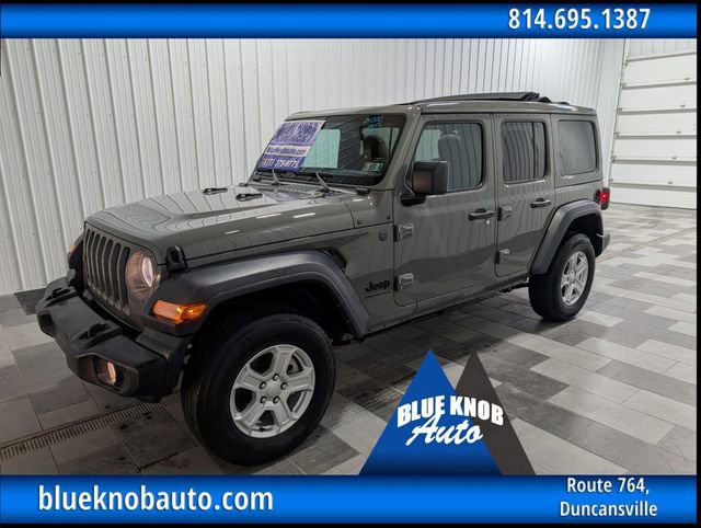 Used 2023 Jeep Wrangler Unlimited Sport w/ Sun And Sound Package