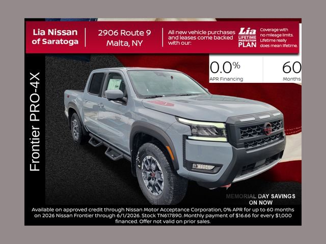 New 2026 Nissan Frontier PRO-4X w/ Pro-4x Convenience Package