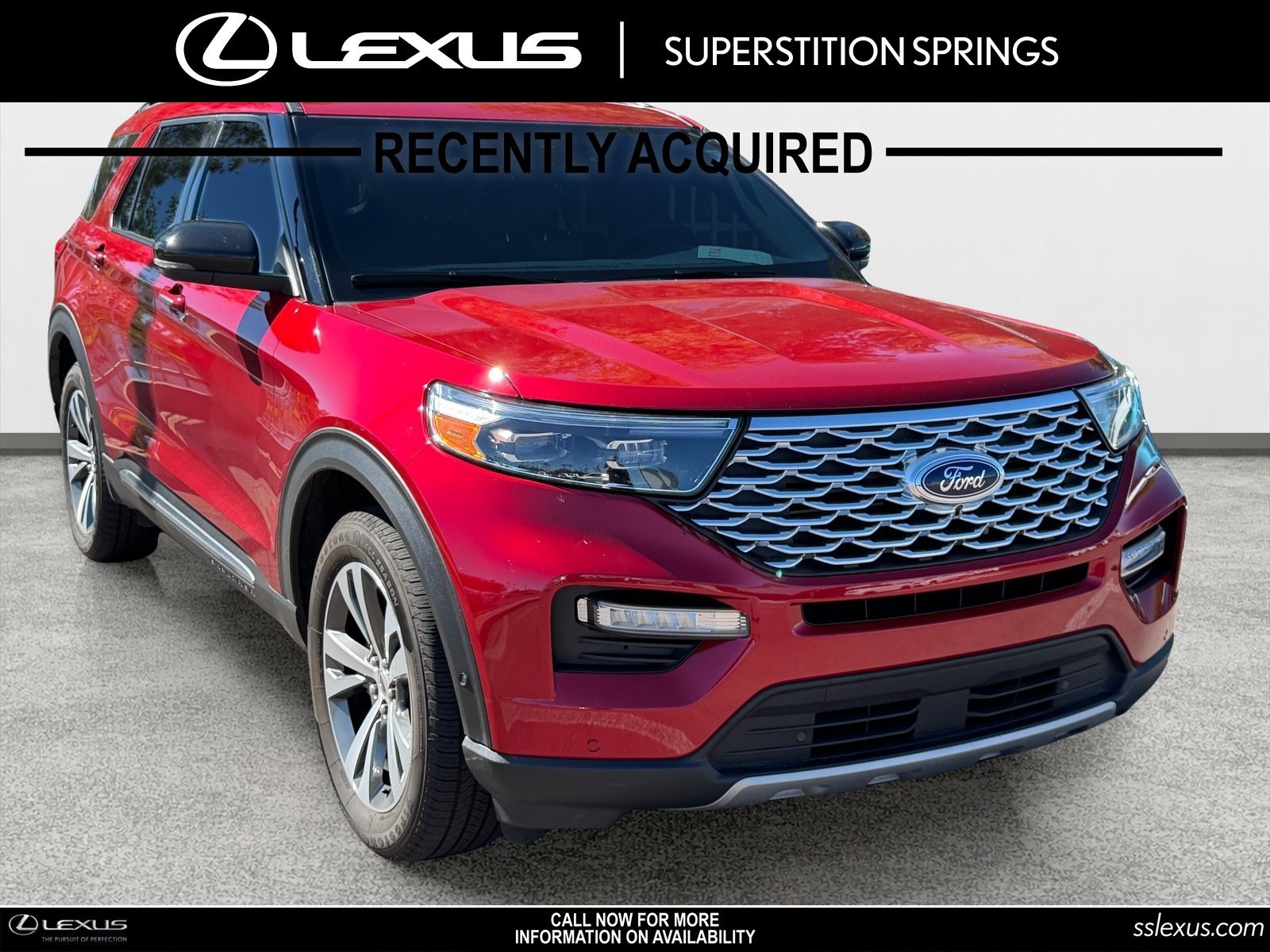 Used 2020 Ford Explorer Platinum w/ Premium Technology Package