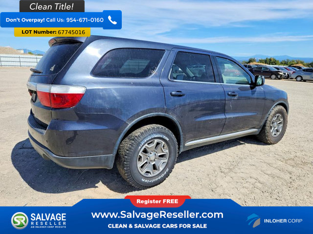 Used 2013 Dodge Durango SXT w/ Popular Equipment Group RWD image 4
