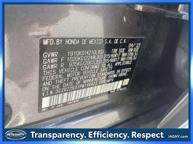 Used 2023 Honda HR-V LX image 18